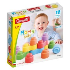 Quercetti Kostky 04141 Momy Soft 12ks