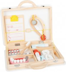 Small Foot Dziecięca walizka lekarska dla małych dentystów 2w1