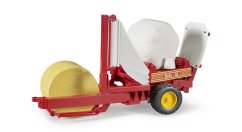 Bruder 2122 Enrubanneuse jaune et blanche