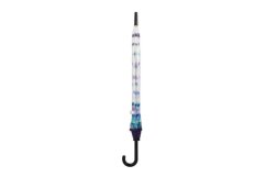 Umbrelă transparentă cu fluturi plastic/metal 80cm în pungă