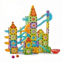 Mágneses építő készlet House maxi 226 db