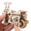 Ugears 3D 3D din lemn puzzle mecanic din lemn pentru scuter pliabil