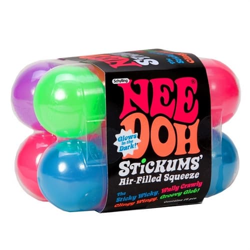 Schylling NeeDoh Glow in the dark balls 12 buc.