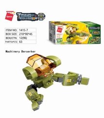 Qman Thunder Expedition Battle Car 1415-7 Maszyna Berserker