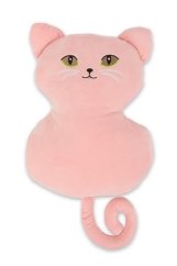 Sleepwell Růžová kočka s velkýma očima 30 cm