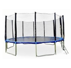 Trampolína 500 cm + ochranná síť + žebřík