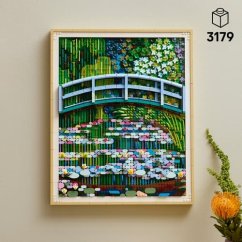 Lego 31220 Art  Claude Monet – Most nad stawem z liliami wodnymi