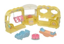 Sylvanian Families - Szivárvány iskolabusz