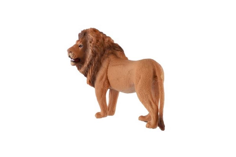 Lion berbère zooté en plastique 11cm