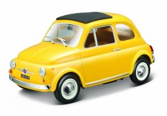 Bburago 1:24 Fiat 500 F 1965 Sárga