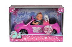 Poupée Evi avec voiture New Beetle