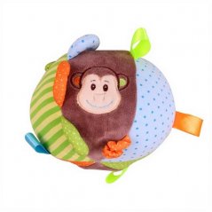 Bigjigs Baby Textile Aktív labdás majom pimasz