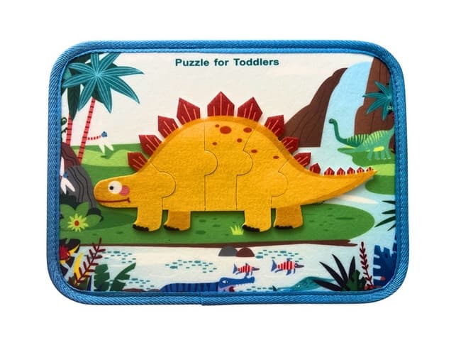2Kids Toys Senzorická busy kniha Dinosauři 2
