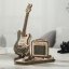 RoboTime din lemn 3D Puzzle chitară electrică
