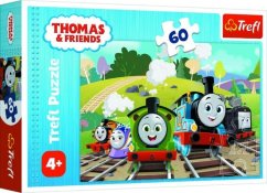 Puzzle Thomas le train/Thomas en voyage 27x20cm 60 pièces dans une boîte 21x14x4cm