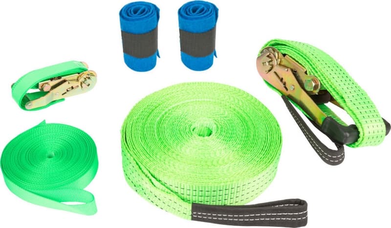 Set de Slackline de pie pequeño (incluye protección de árbol)