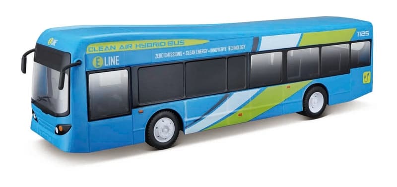 Maisto RC - Autobuz - City Bus (2.4GHz), albastru