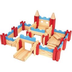 Jeujura Técap Architect Kit din lemn 120 piese