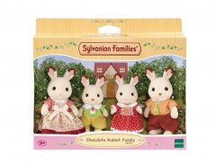 Sylvanian Families - Familia de iepuri de ciocolată, nou
