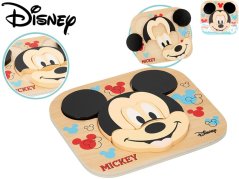 Puzzle en bois Mickey Mouse
