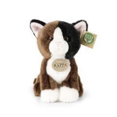 Rappa Pluszowy kot trójkolorowy 18 cm ECO-FRIENDLY