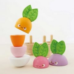 Le Toy Van Petilou Pots de fleurs avec légumes