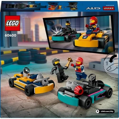LEGO® City (60400) Motokáry s vodičmi
