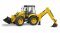 Bruder 2454 JCB 5CX ECO rýpadlo s čelným nakladačom