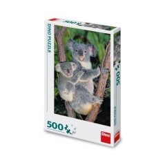 Dino Puzzle Koale na drzewie 500 elementów