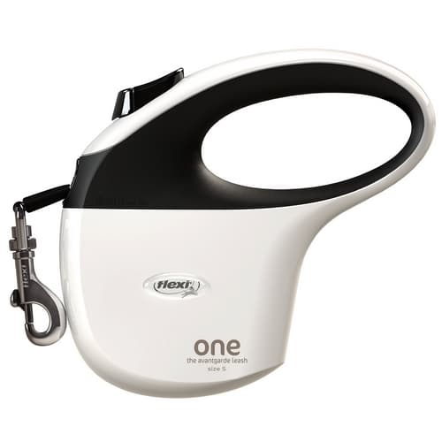 Flexi Vodítko One S pásek 5m bílo-černé