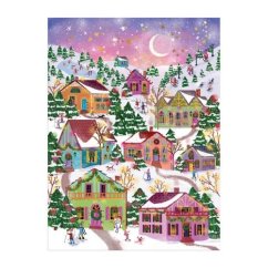 Puzzle Galison cu folie Joy Laforme Satul Înzăpezit 1000 de piese