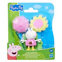 HASBRO - Peppa Pig malac szórakozás a pocsolyában és a sárban, Suzy