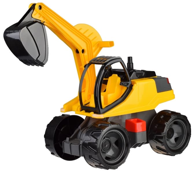 LENA 2141 Bagr GIGA TRUCKS žlutočerný