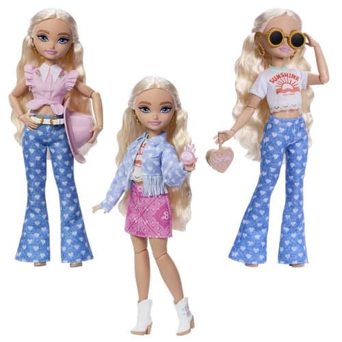 Barbie dream Besties festivalový look - Malibu