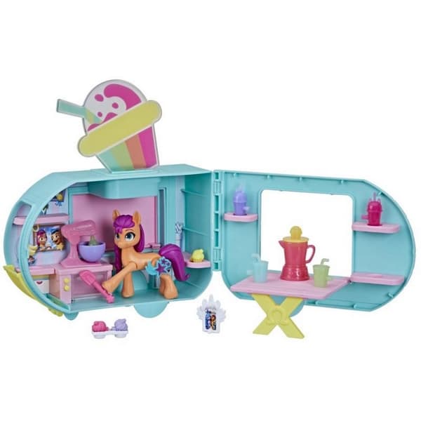 My Little Pony Sunny starscout smoothie truck