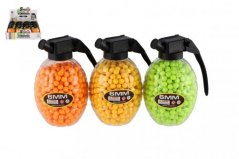 Kuličky do pistole 800ks 6mm guma 10cm v granátu