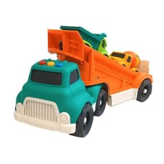 Bavytoy Set nákladné auto s autíčkami z bioplastu