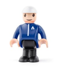Wagoniki na tory kolejowe - Straż pożarna, 4 szt.