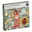 Petit Collage Puzzle robot 100 pezzi con occhiali 3D