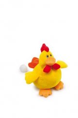 Jucărie de pluș cu picior mic pentru găini mici Frieda