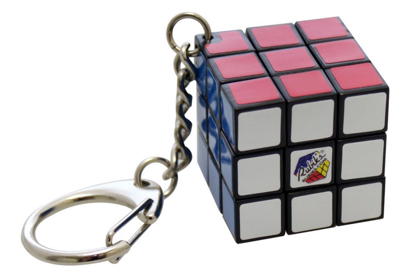 Rubikova kostka 3x3x3 přívěšek - série 2