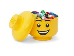 LEGO úložná hlava (veľkosť S) - šťastný chlapec