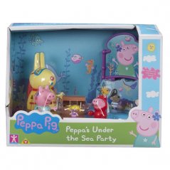 Set Peppa Pig World Under Water - 3 figurine și accesorii