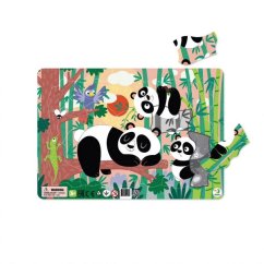 TM Toys Dodo Puzzle Frame Pandas 21 pièces