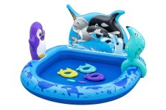 Nafukovací hrací centrum Polar Pals, 1,34m x 1,31m x73cm