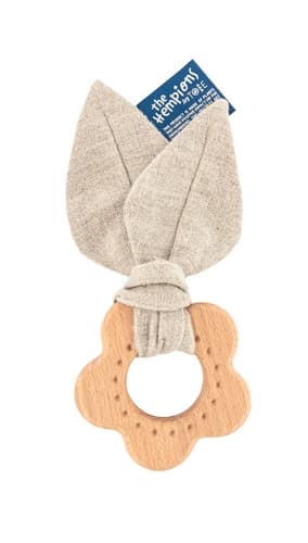 Bajo Kousátko konopné Květinka béžová