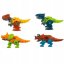 Stavebníce - šroubovací  dinosauři, sada 4 v 1 se šroubovákem