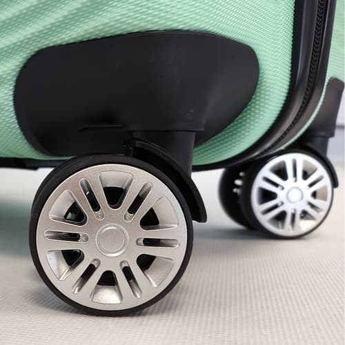 Bavy Cestovní kufr skořepinový 28" Circle Light green