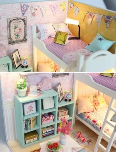 Maison miniature pour enfants Chambre de Cheryl