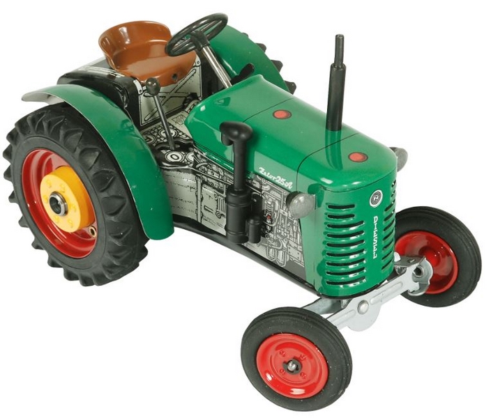 Traktor Zetor zöld 1:25 Kovap